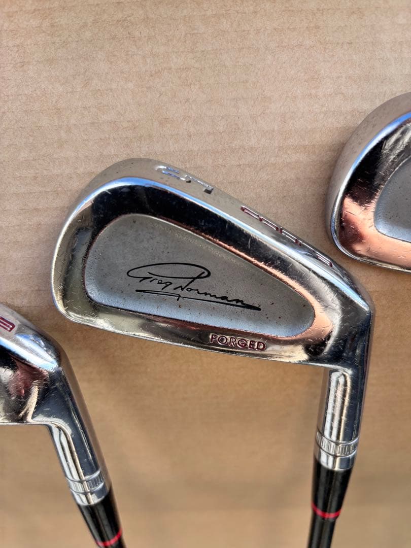 【希少】コブラ　アイアン9本　グレッグノーマン　シグネチャー　マッスルバック　錆