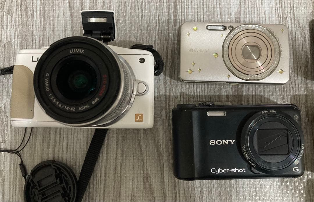 デジカメ11台まとめ売り