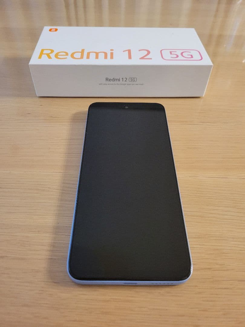 Xiaomi Redmi 12 5G 　 5GB/128GB　スカイブルー
