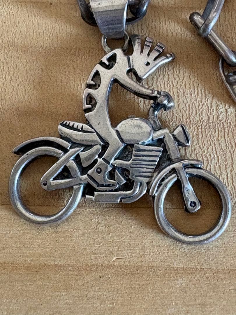 ナバホ族　ネックレス　シルバー925 55cm