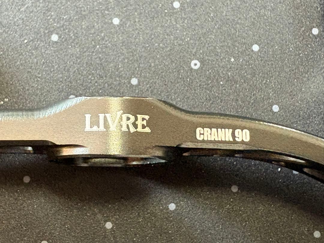 リブレ クランク 90 ダイワ livre crank 右 センターキャップ付