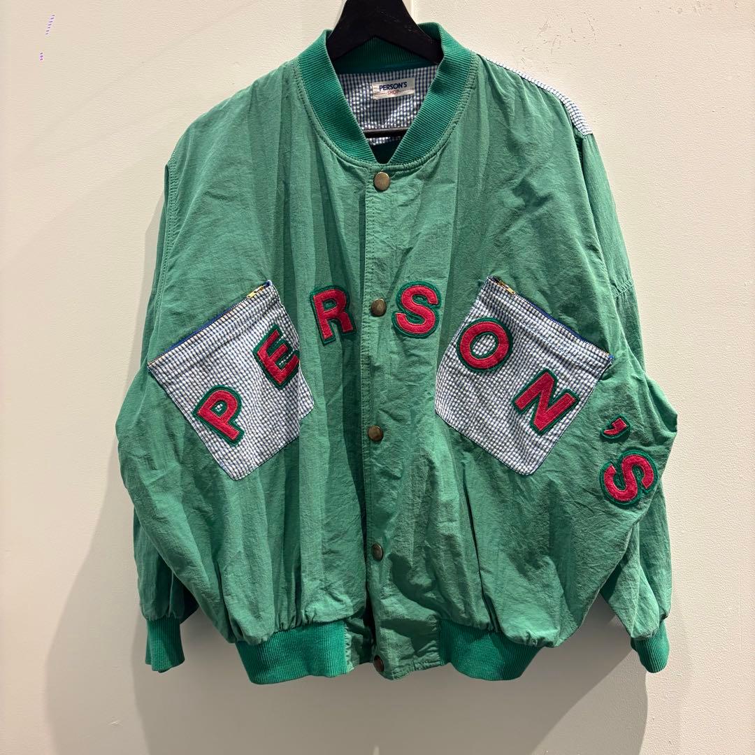 person‘s ビッグロゴ　ライトジャケット　池田ノブオ