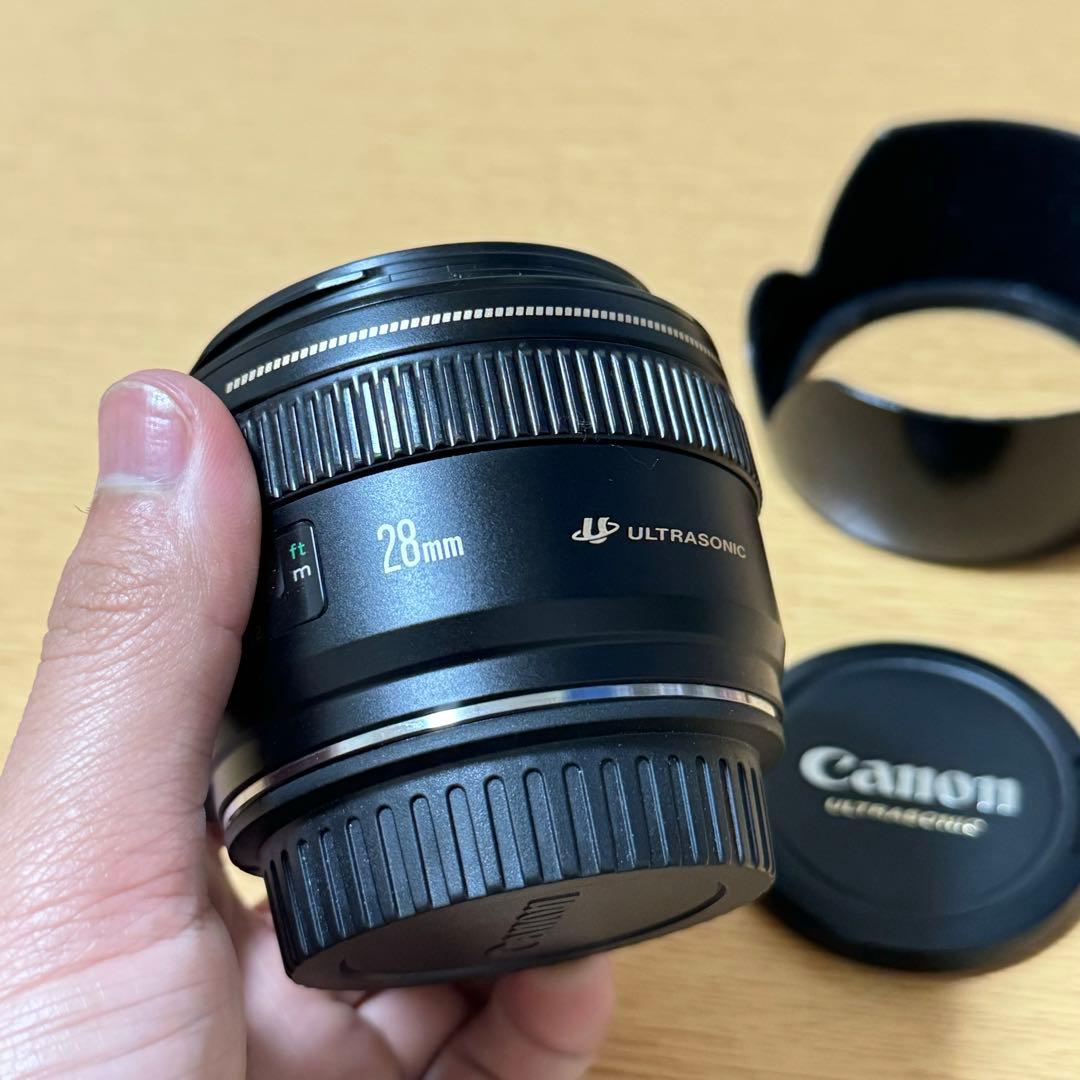レンズ(単焦点) CANON EF 28 MM F1.8 USM
