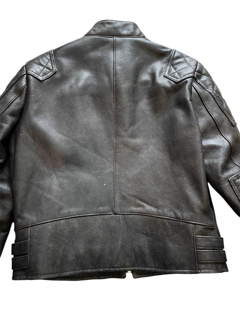 Ralph Lauren レザージャケット　レディース 11号 ライダース　牛革