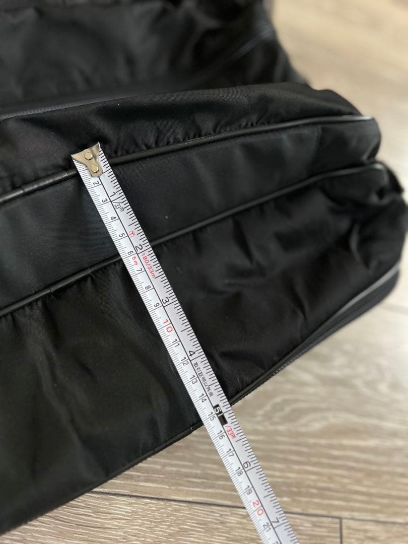 PRADA 2WAY1、2泊用旅行バッグ ナイロンタフタ、ブラック