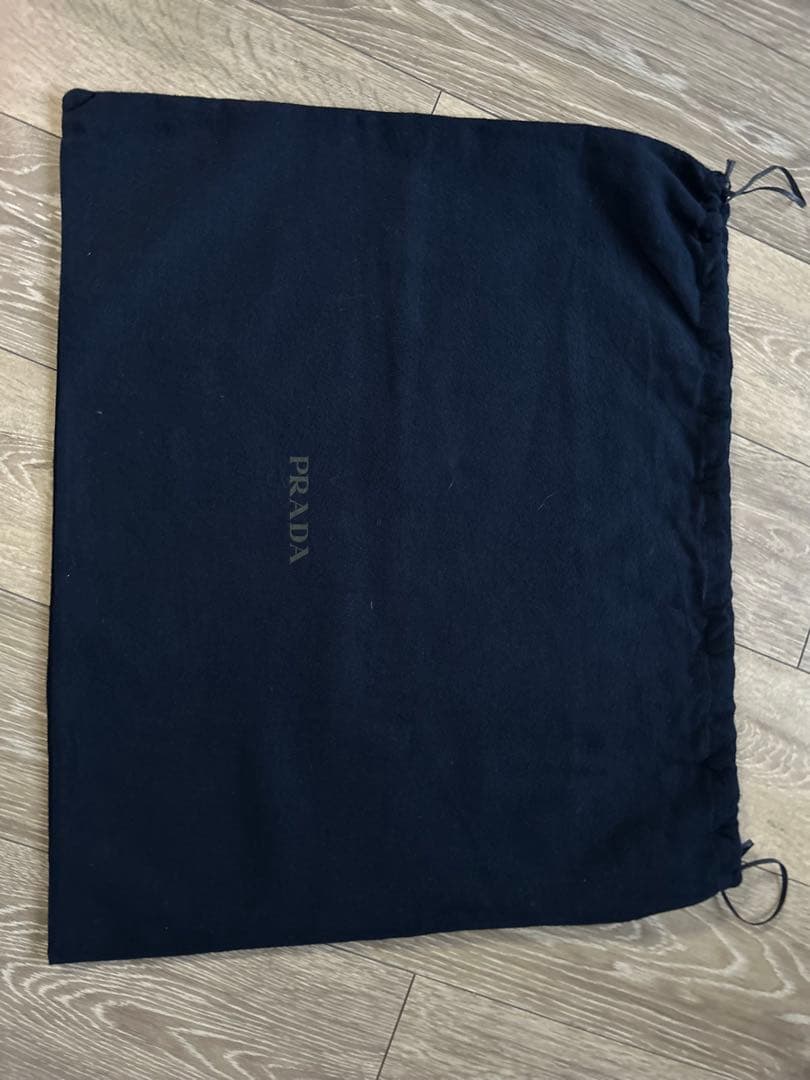 PRADA 2WAY1、2泊用旅行バッグ ナイロンタフタ、ブラック