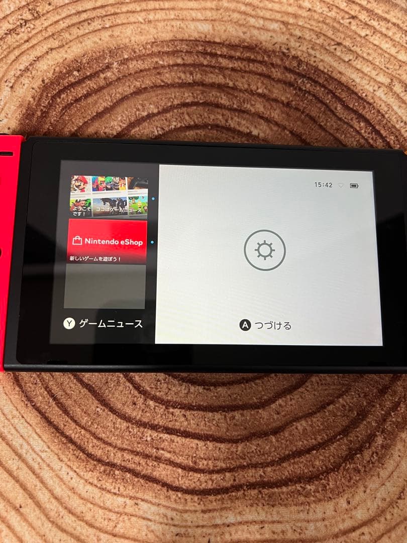 Nintendo Switch ニンテンドースイッチ本体RED/YEL 箱無し①