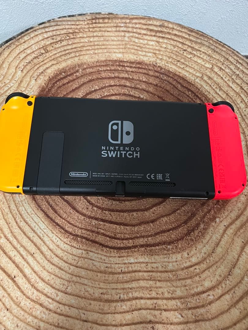 Nintendo Switch ニンテンドースイッチ本体RED/YEL 箱無し①