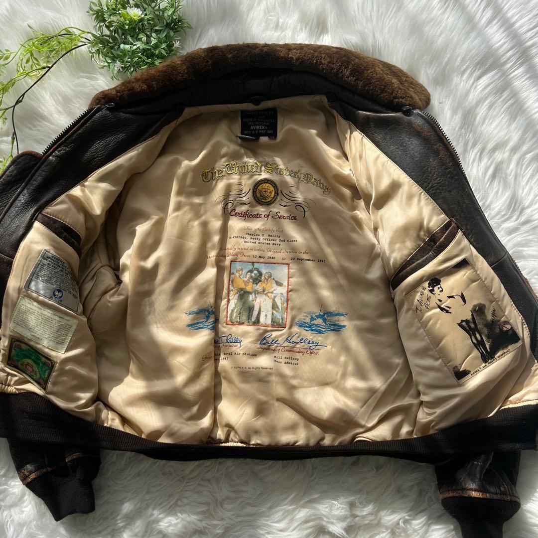 AVIREX アヴィレックス G-1フライトジャケット レザージャケット本革