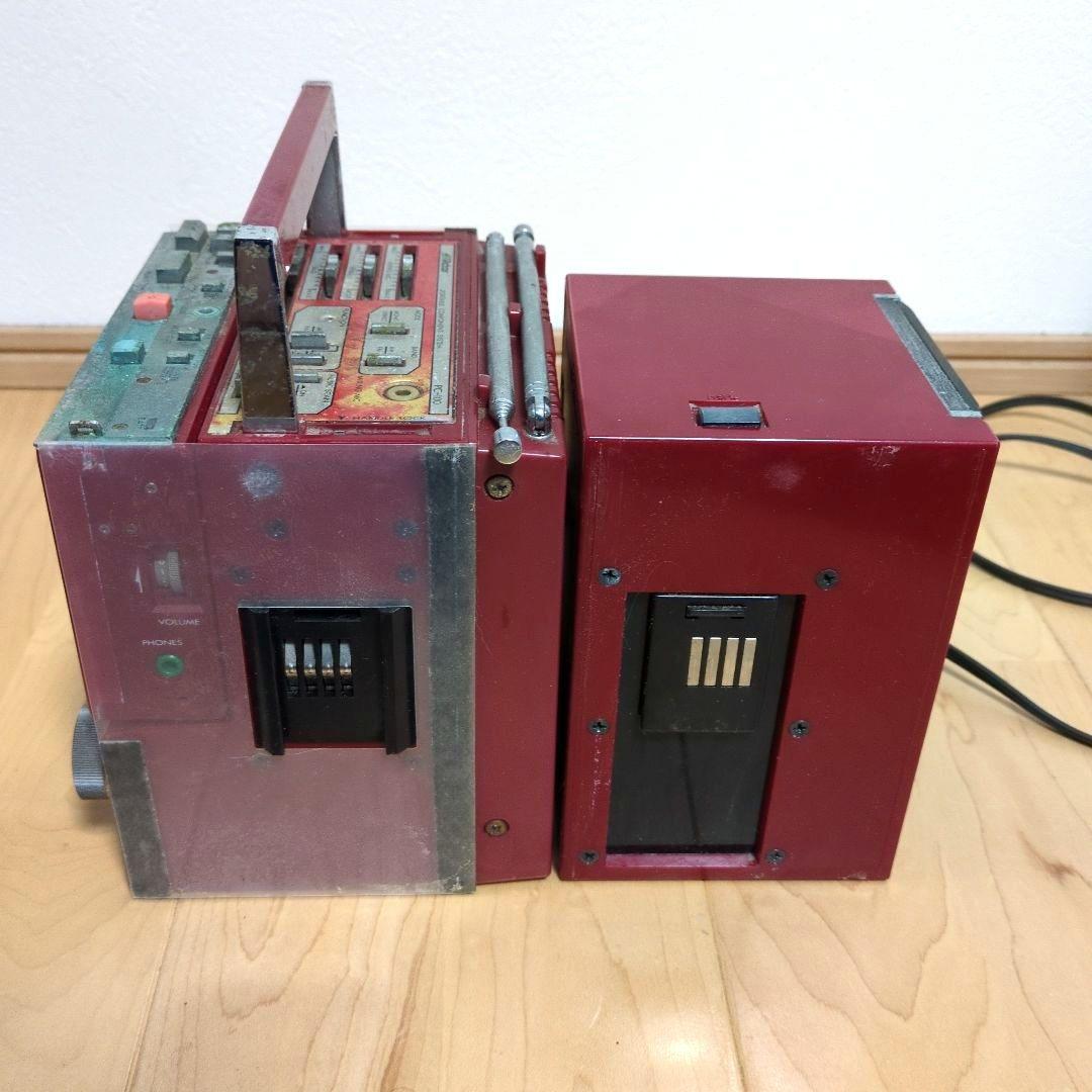 【ジャンク】 Victor ラジカセ ポータブルコンポ PC-R100