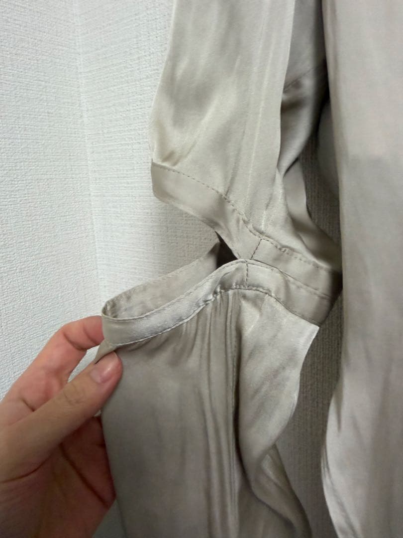 mukcyen SIDE OPEN SHIRT ブラウス、シャツ、上品