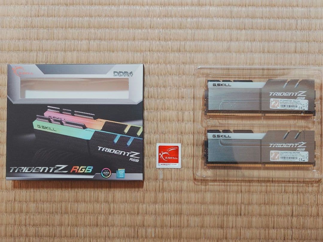 G.SKILL Trident Z RGB DDR4-3200 16G_8G×2