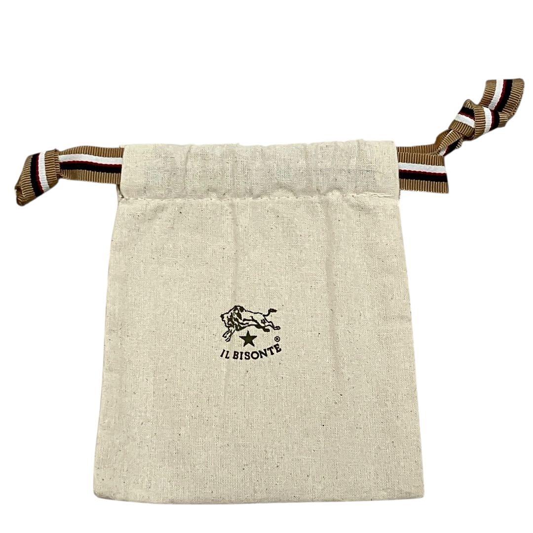 【極美品】イルビゾンテ ケース　キーケース　L字ファスナー　シボ革　保存袋