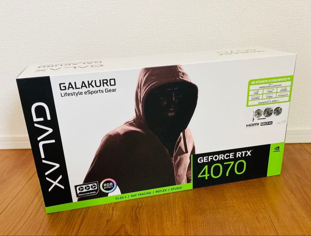 グラフィックボード・グラボ・ビデオカード rtx 4070 galax