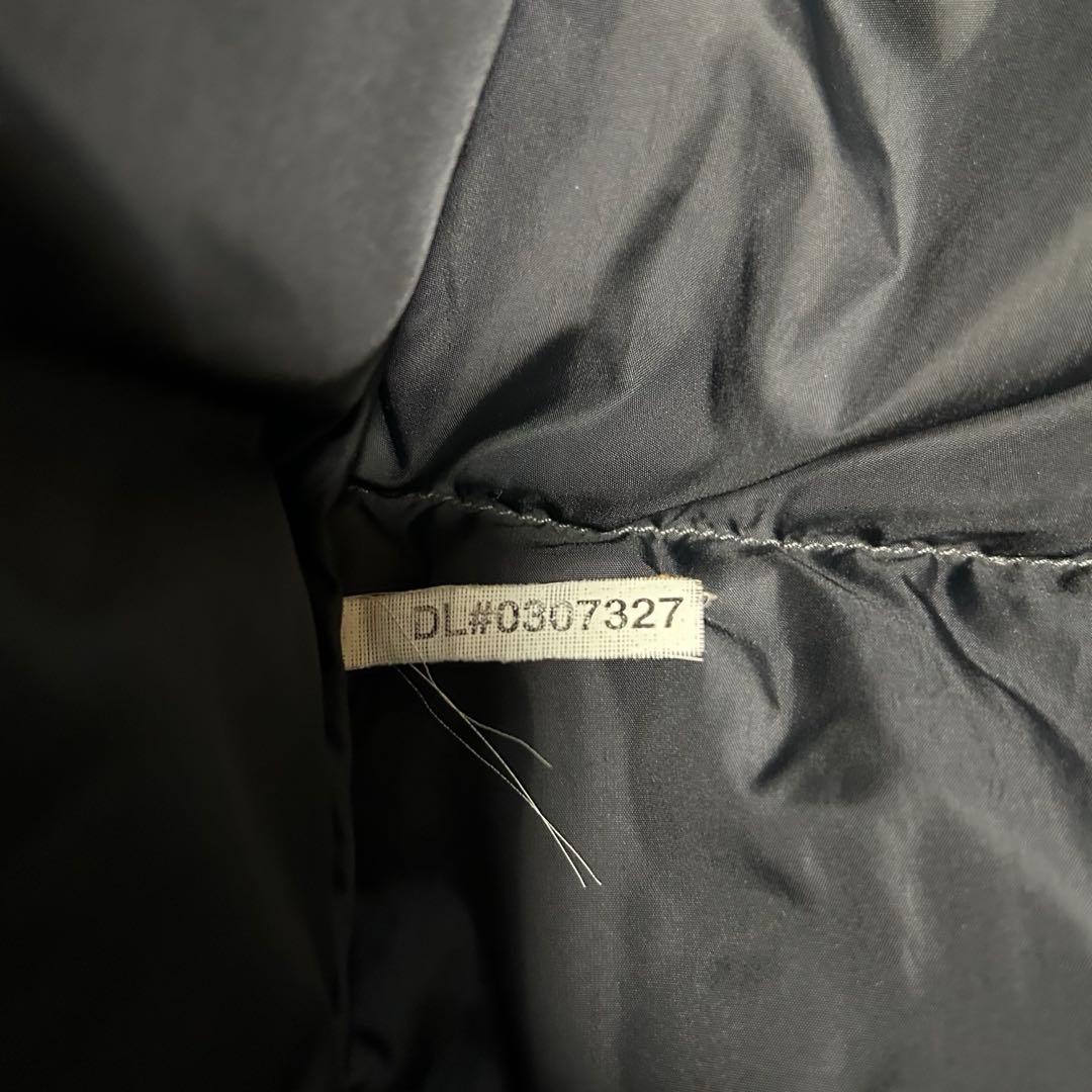 ノースフェイス ヌプシ 700 センターロゴ ダウンジャケット カモフラ 黒