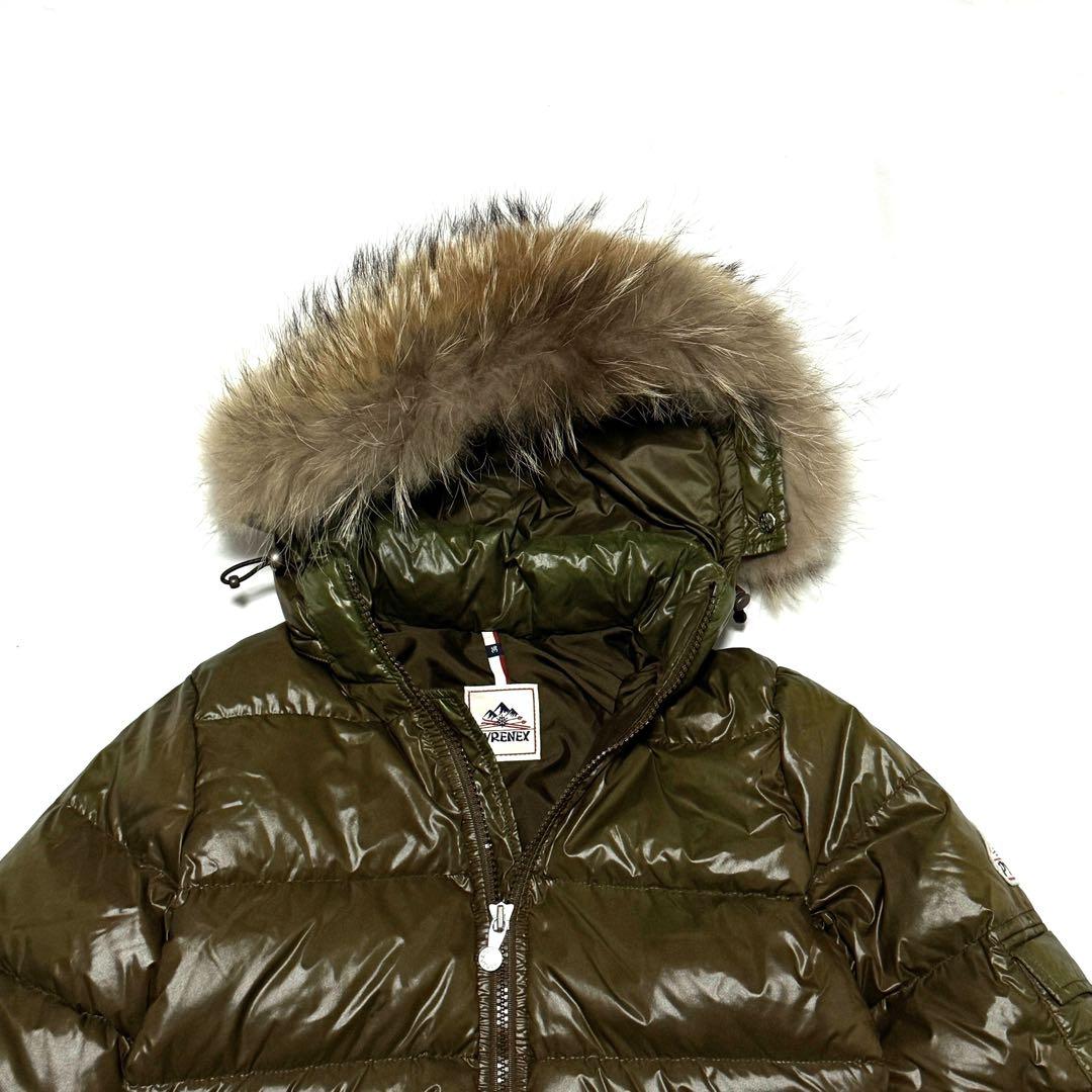 YAMANECOさん専用ピレネックス ダウンジャケット カーキ ファー付 36