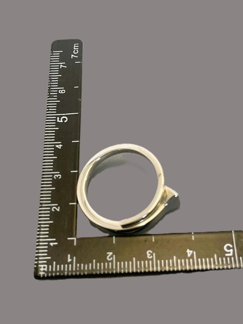 GUCCI グッチ キオド ネイル 釘 モチーフ シルバー リング 21号