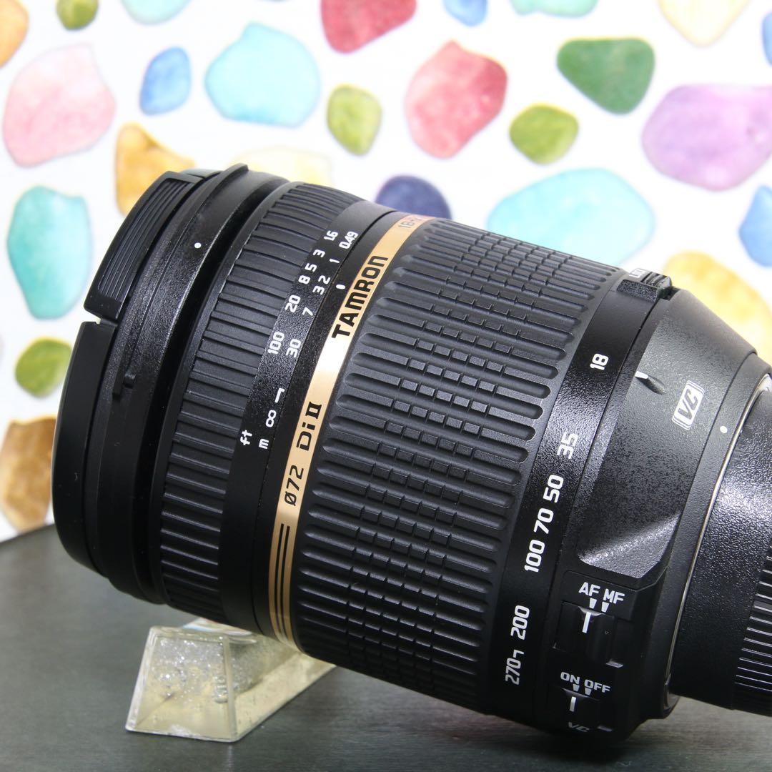 ♥︎◇このレンズだけでOK♪ ◇TAMRON 18-270mm VC Nikon