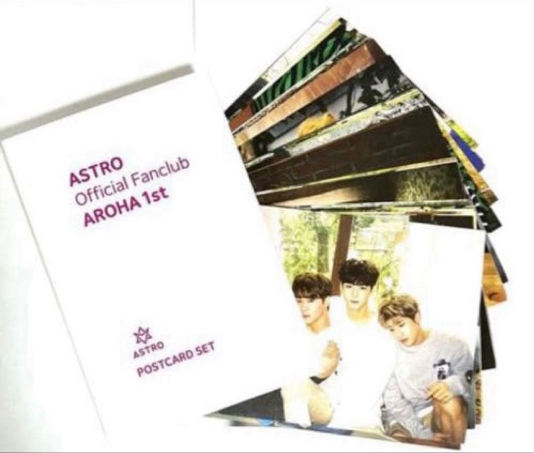 ASTRO AROHA 1st 本国ファンクラブ ポストカードセット