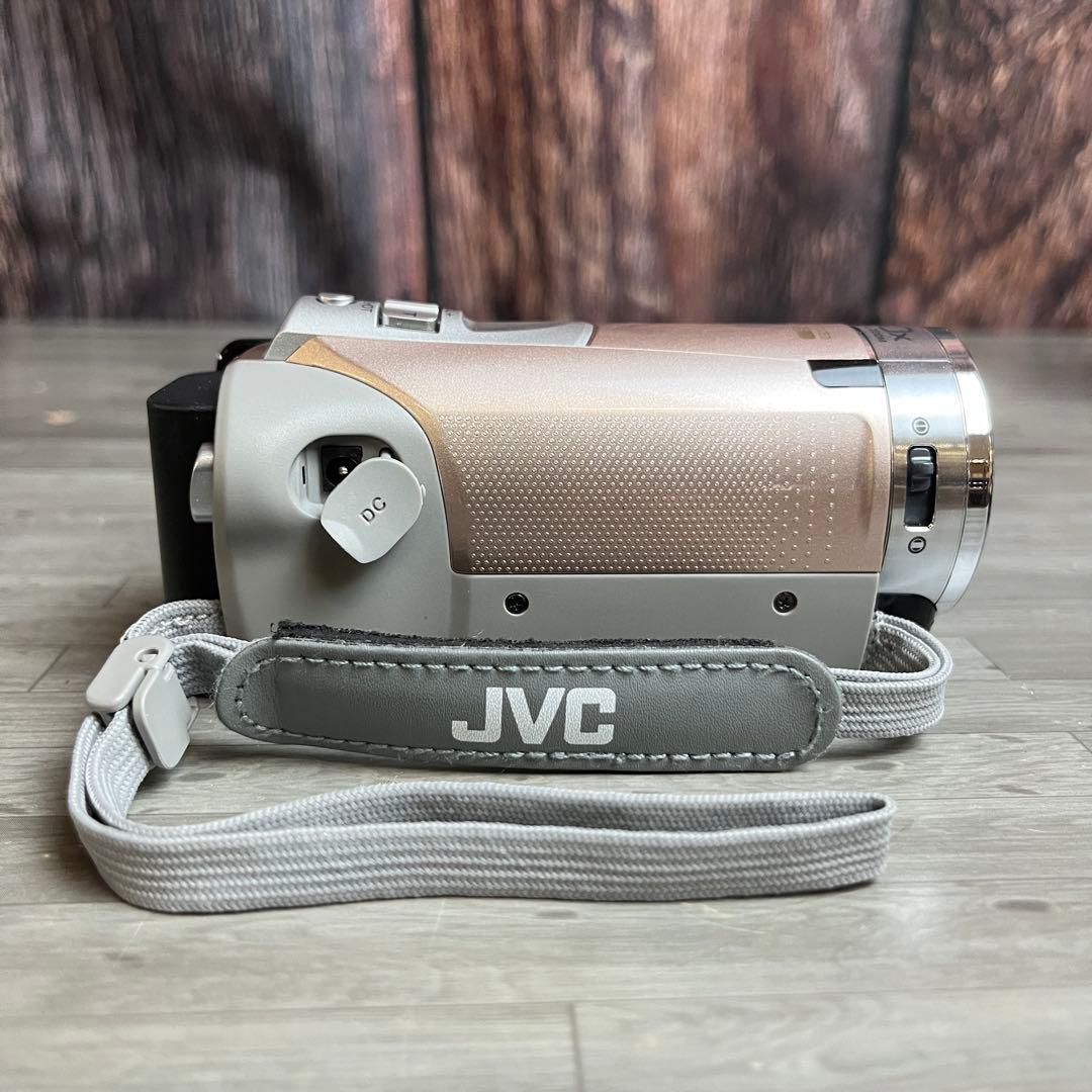 JVC Everio ビデオカメラ GZ-E600-N 本体 ピンク 説明書付