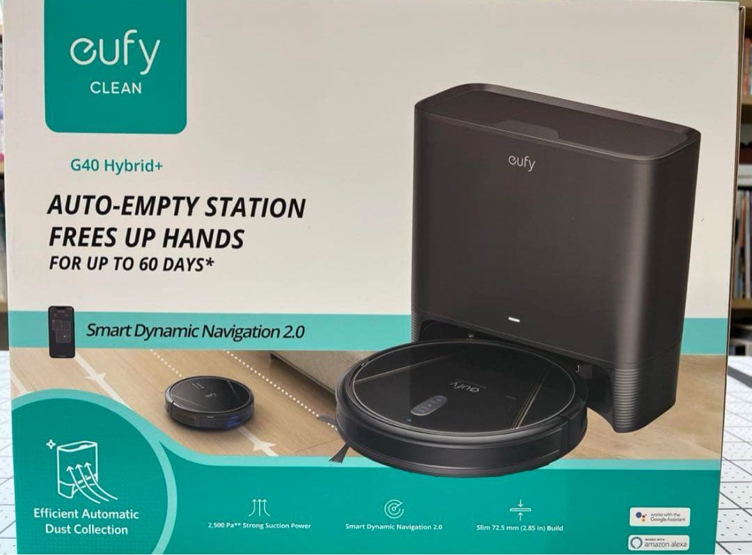 美品Anker Eufy Clean G40 Hybrid+ロボット掃除機