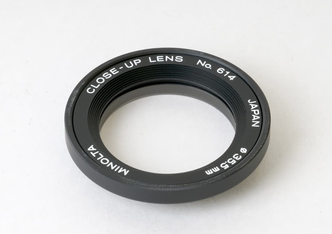 ミノルタ　クローズアップレンズ　No.614　（35.5mm）　超珍品