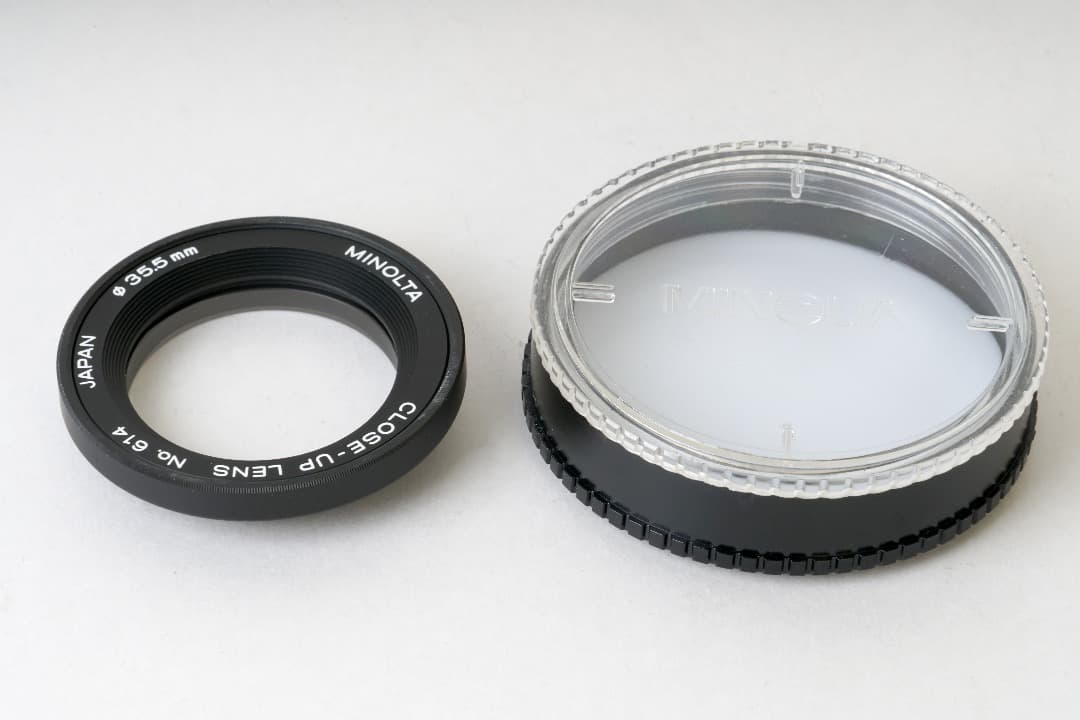 ミノルタ　クローズアップレンズ　No.614　（35.5mm）　超珍品