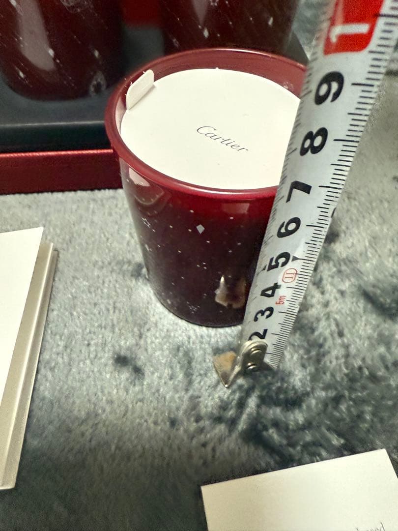 Cartier カルティエ キャンドル 3個セット 箱付き ノベルティ 非売品