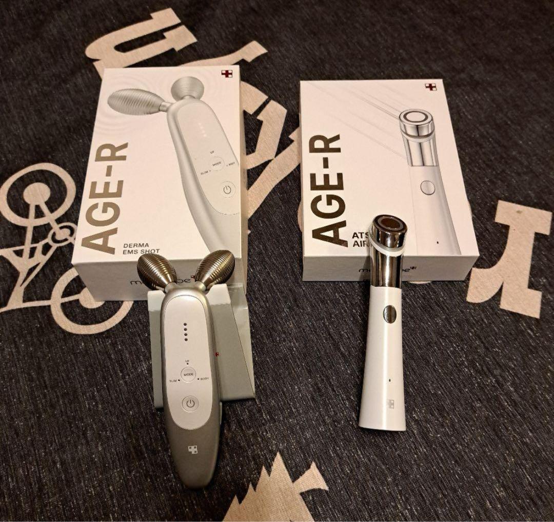 美顔器 メディキューブ AGE-R EMSショット エアショット