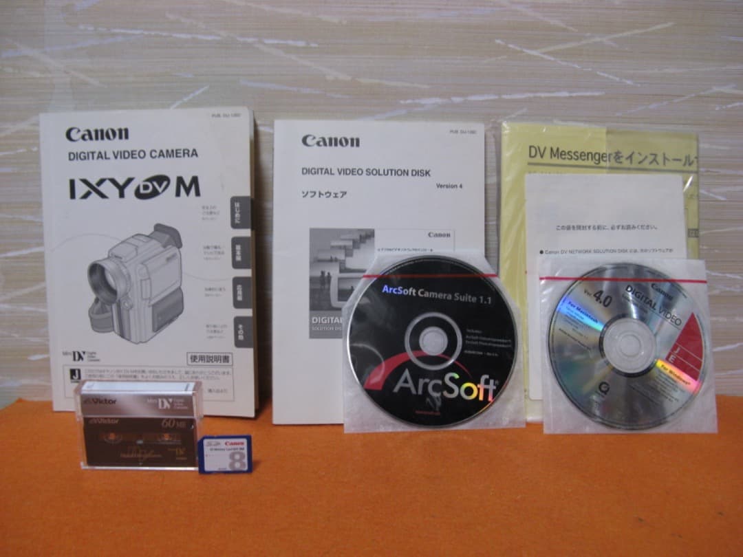 動作OK❗️☆CanonのMiniDV/デジタルビデオカメラ・IXY DV M