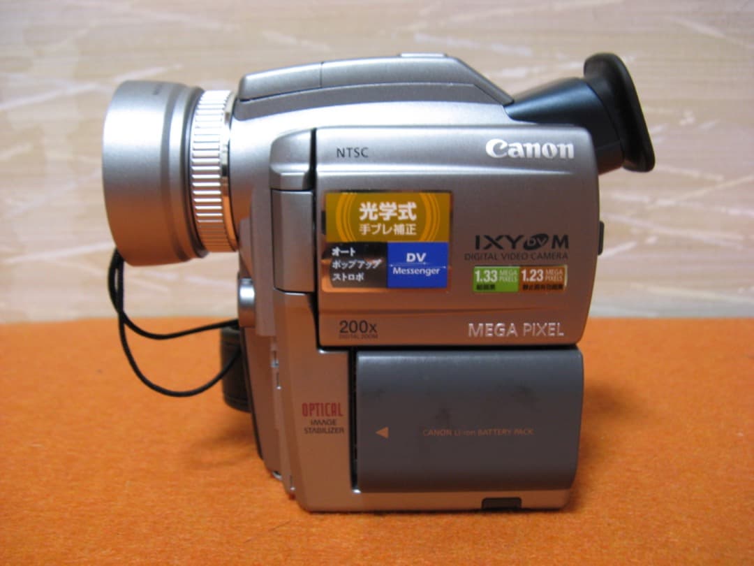 動作OK❗️☆CanonのMiniDV/デジタルビデオカメラ・IXY DV M