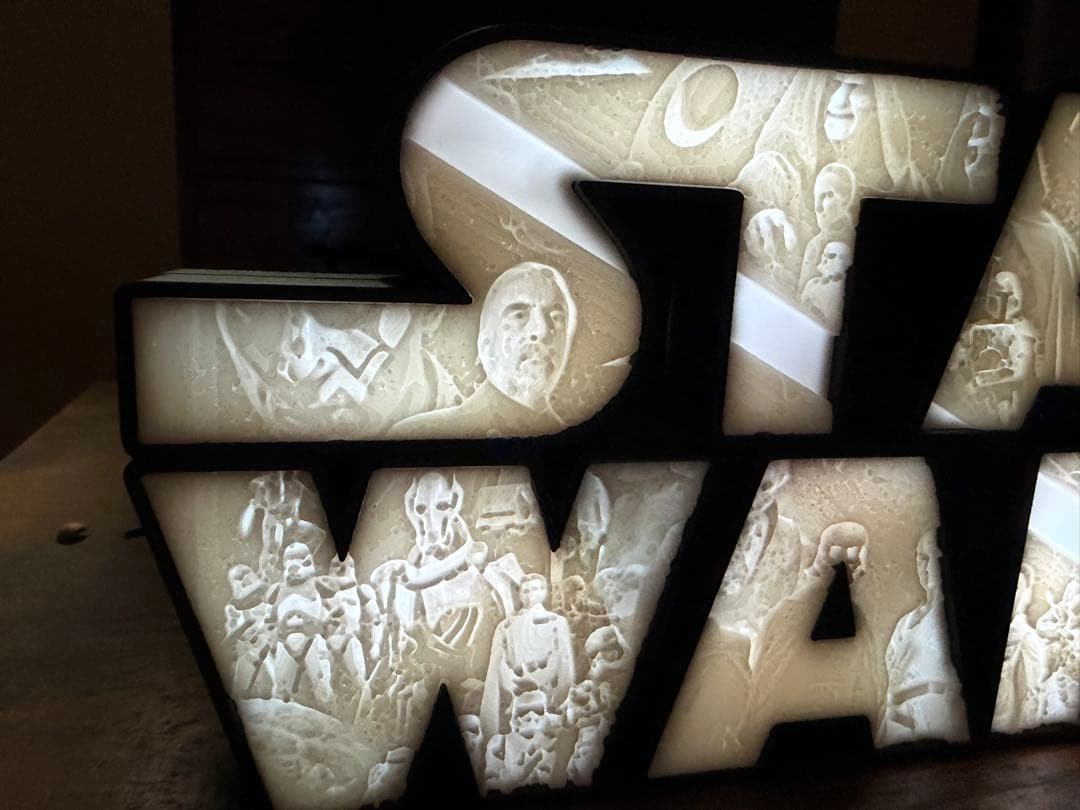 j*i様 STAR WARS LEDロゴライト スターウォーズ