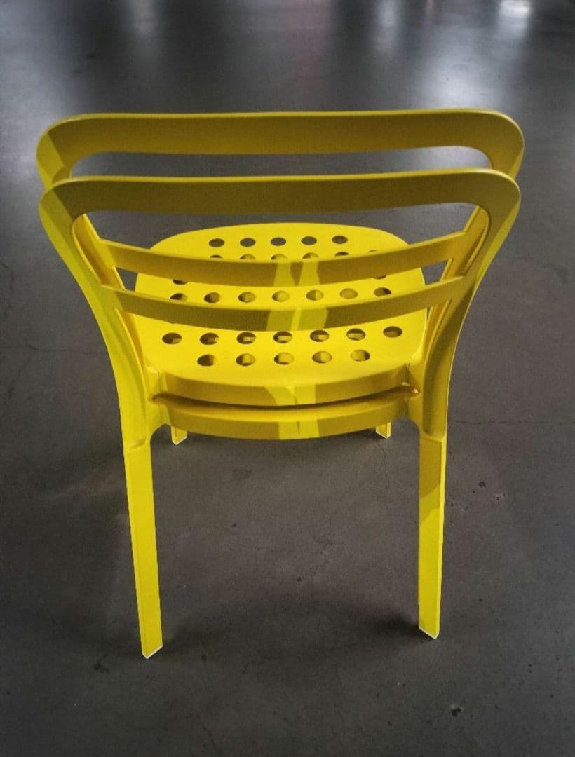 *＊廃盤品＊* IKEA おしゃれチェア 黄色 2脚セット 入手困難 ★美品★