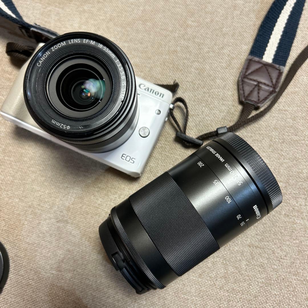 Canon EOS M + EF-M 55-200mmレンズ