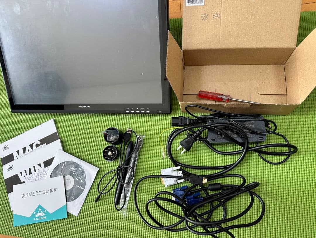 液タブ 19インチ 液晶ペンタブレット HUION KAMVAS GT-190