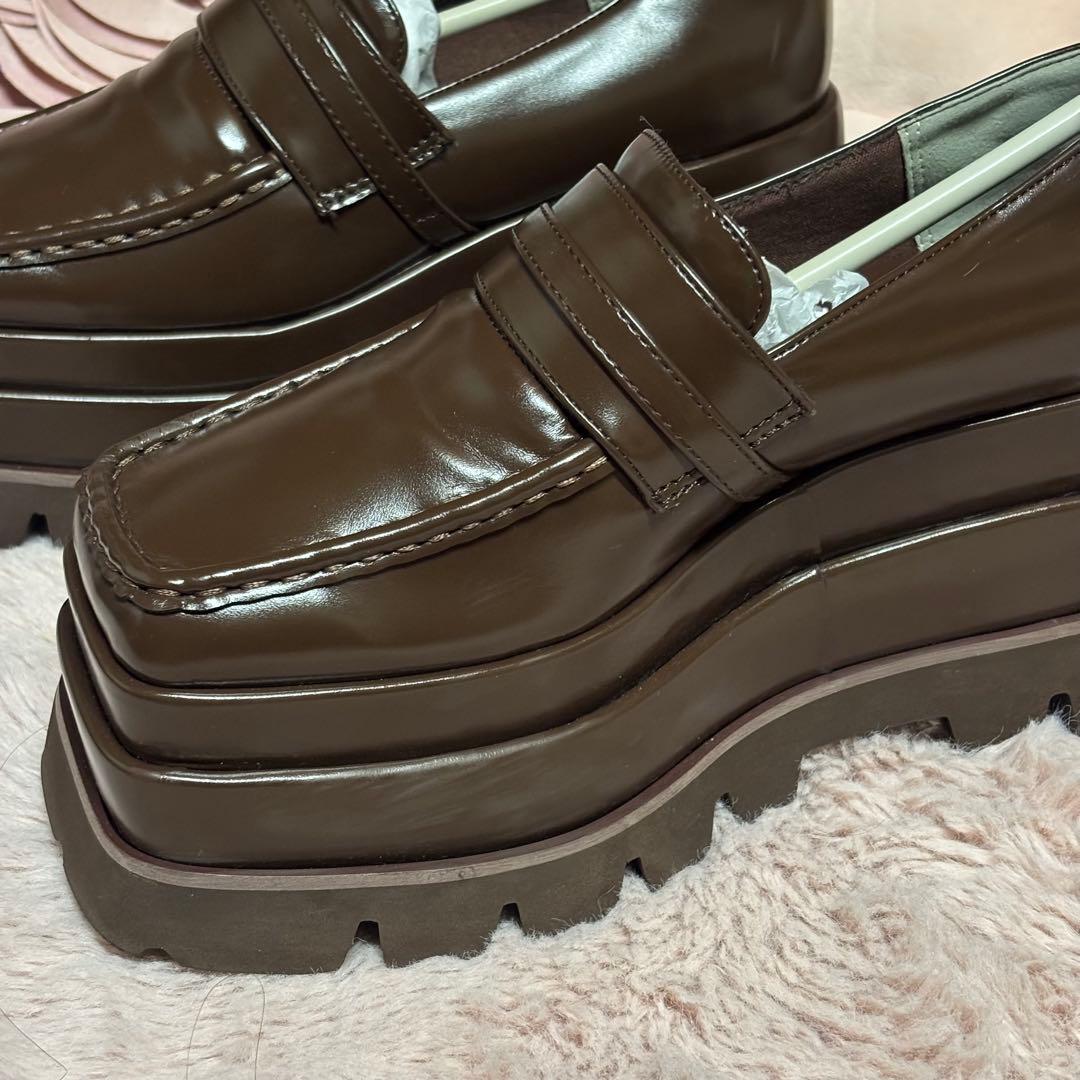 ダーリッチ プラットフォーム ローファー L