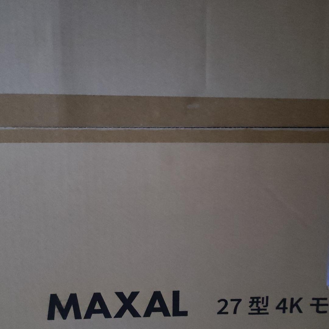【新品未開封】MAXAL 超高性能4Kゲーミングモニター 27インチ IPS