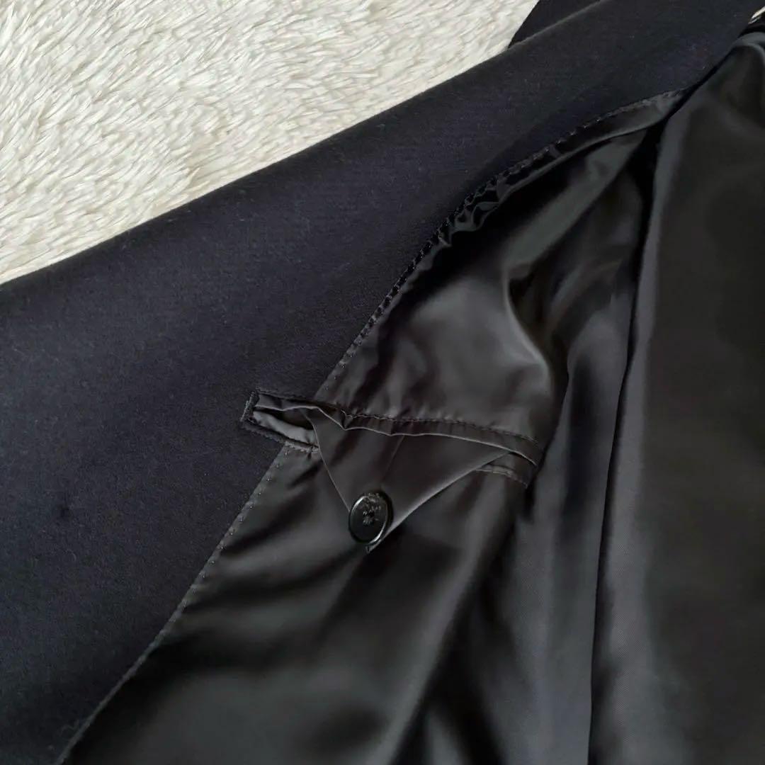 URBAN RESEARCH DOORS オーバーバルマカンコート　ネイビー