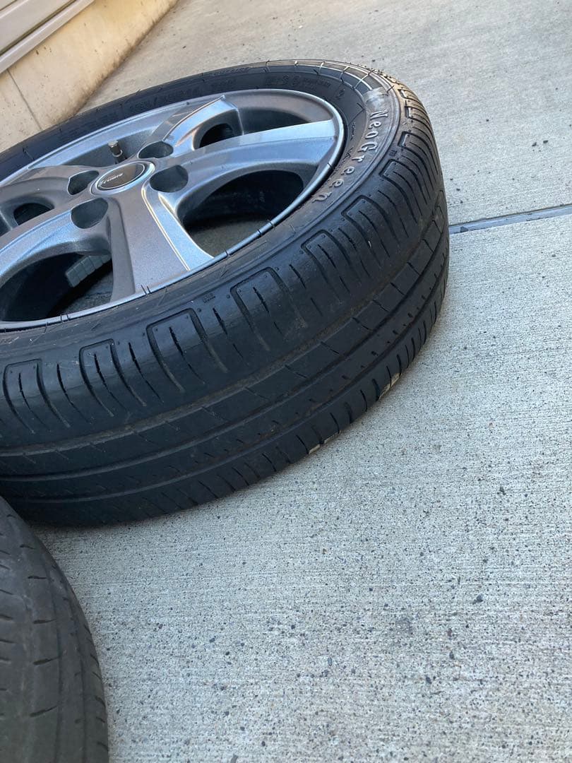 14インチ ホイールセット グレー Nexenタイヤ