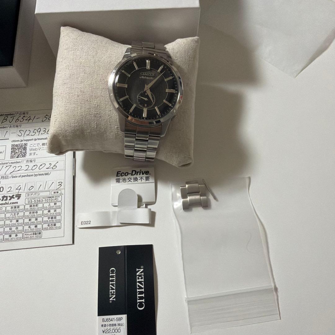 CITIZEN シチズン 腕時計 BJ6541-58P エコドライブ