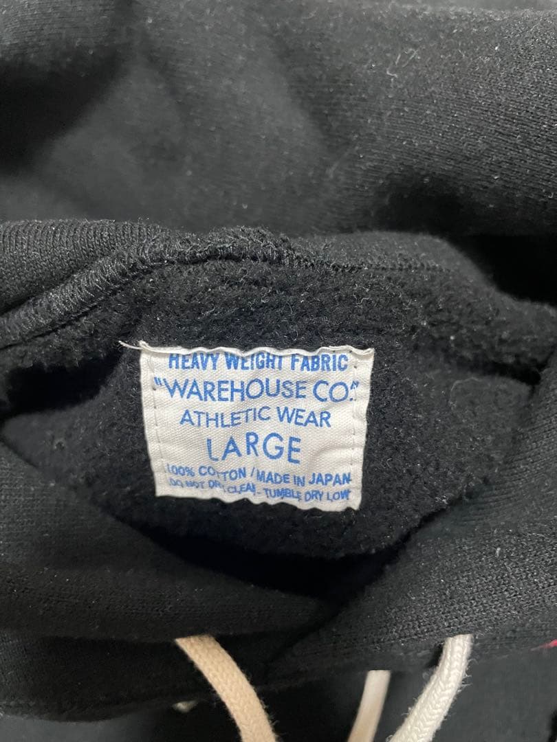 今期定価26950円　ウエアハウス　LOT484 パーカー　リバースウィーブ　L
