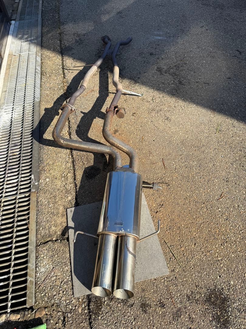 PHG50 プレジデント　中間リアマフラーセット