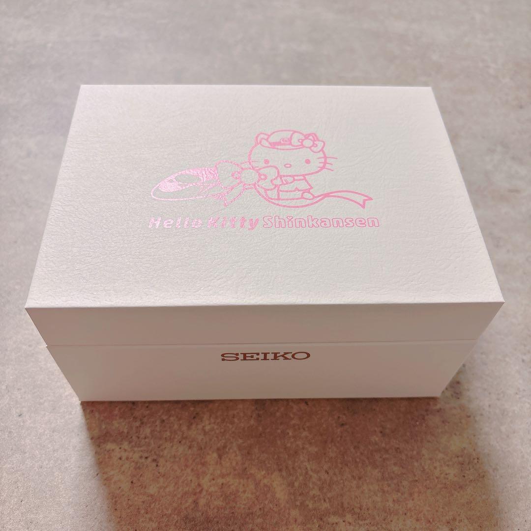 SEIKOハローキティ新幹線ウォッチ500系新幹線25周年記念　時計