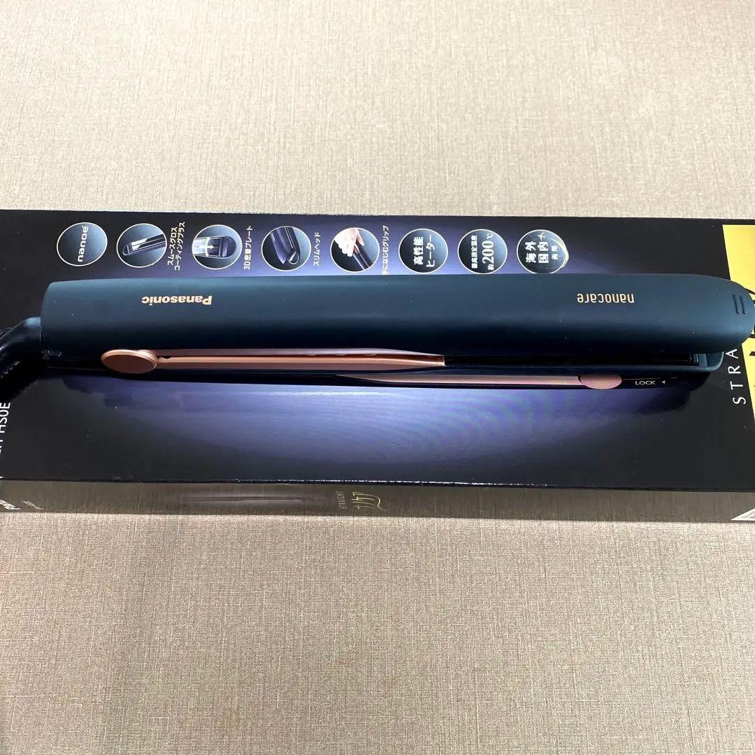 ナノケア ストレートアイロン EH-HS0E-K