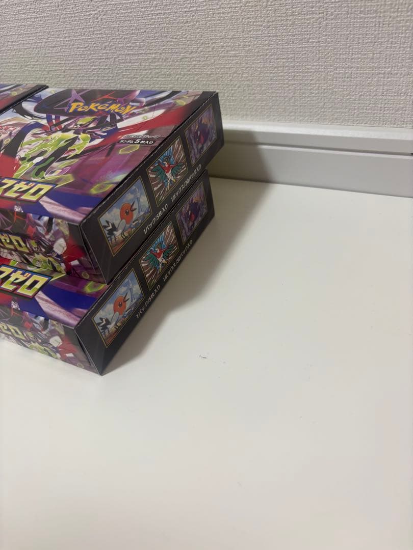 ポケモンカード ムキニスゼロ 4BOX シュリなし ペリペリ付き 封入率一致品