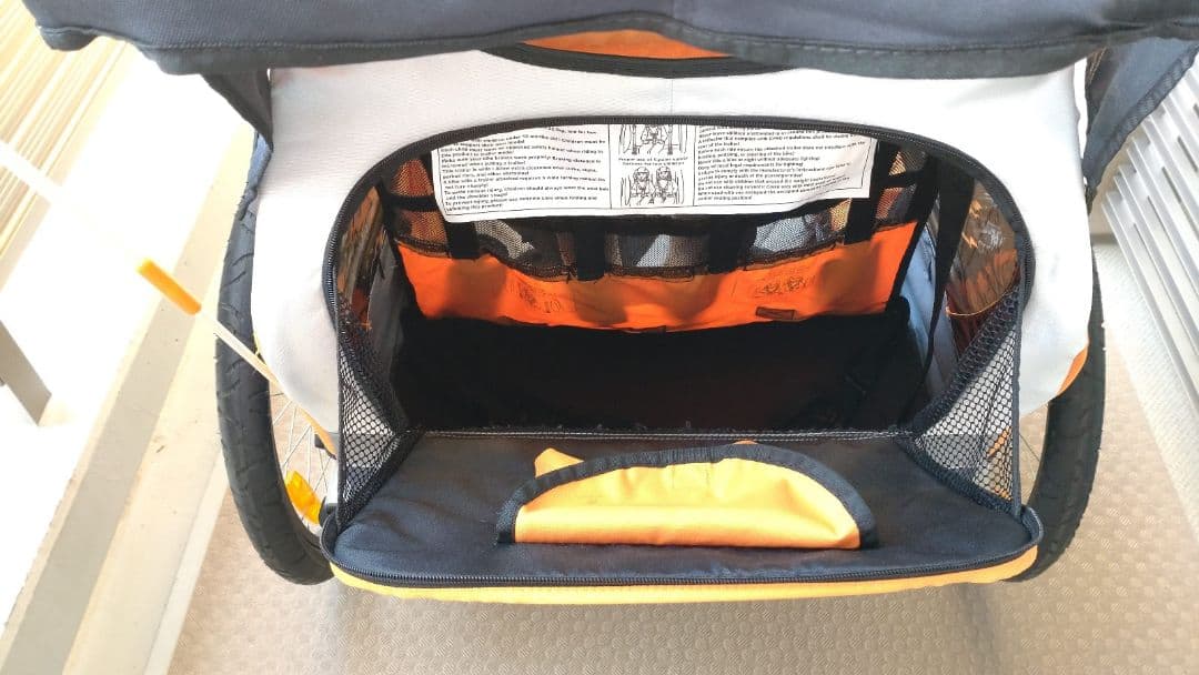 Via Velo チャイルドトレーラー（コストコ購入・ヒッチコネクター3個付き）