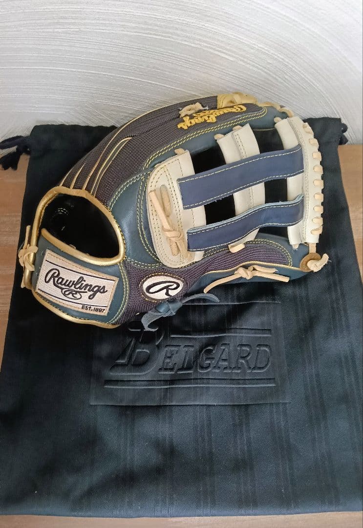 カズ　Rawlings 軟式　外野グラブ The Gold Glove