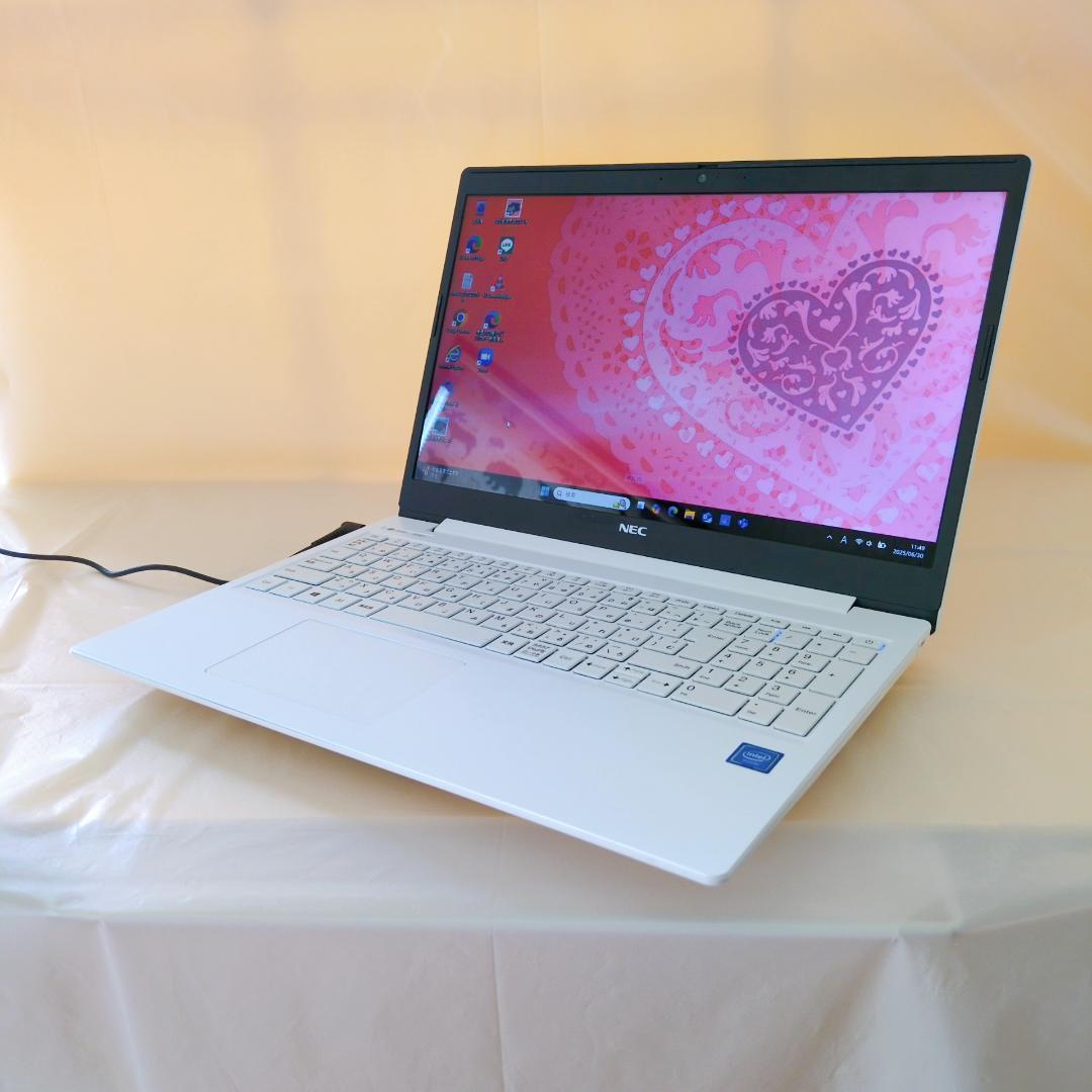 NEC ノートパソコン windows11 第８世代 SSD オフィス カメラ付