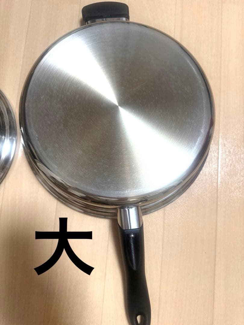 アムウェイ　クイーンクック フライパン大・中セット