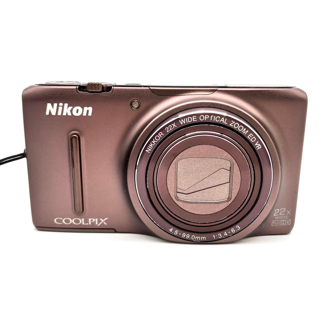 MNikon COOLPIX S9500 ブラウン　Wi-Fi対応